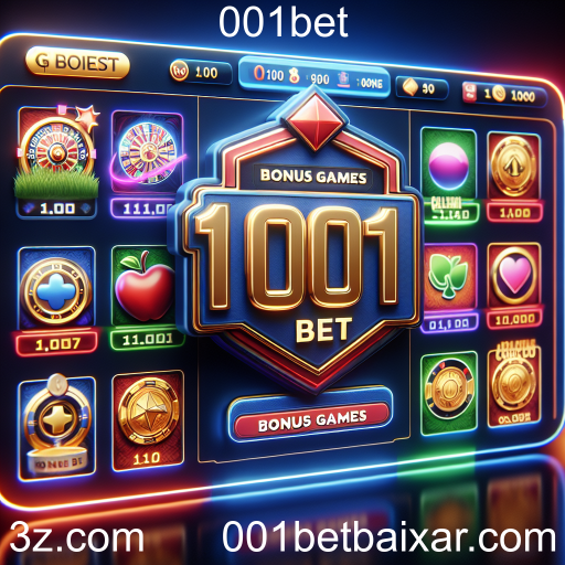 Descubra os Melhores Jogos de Bônus no 001bet